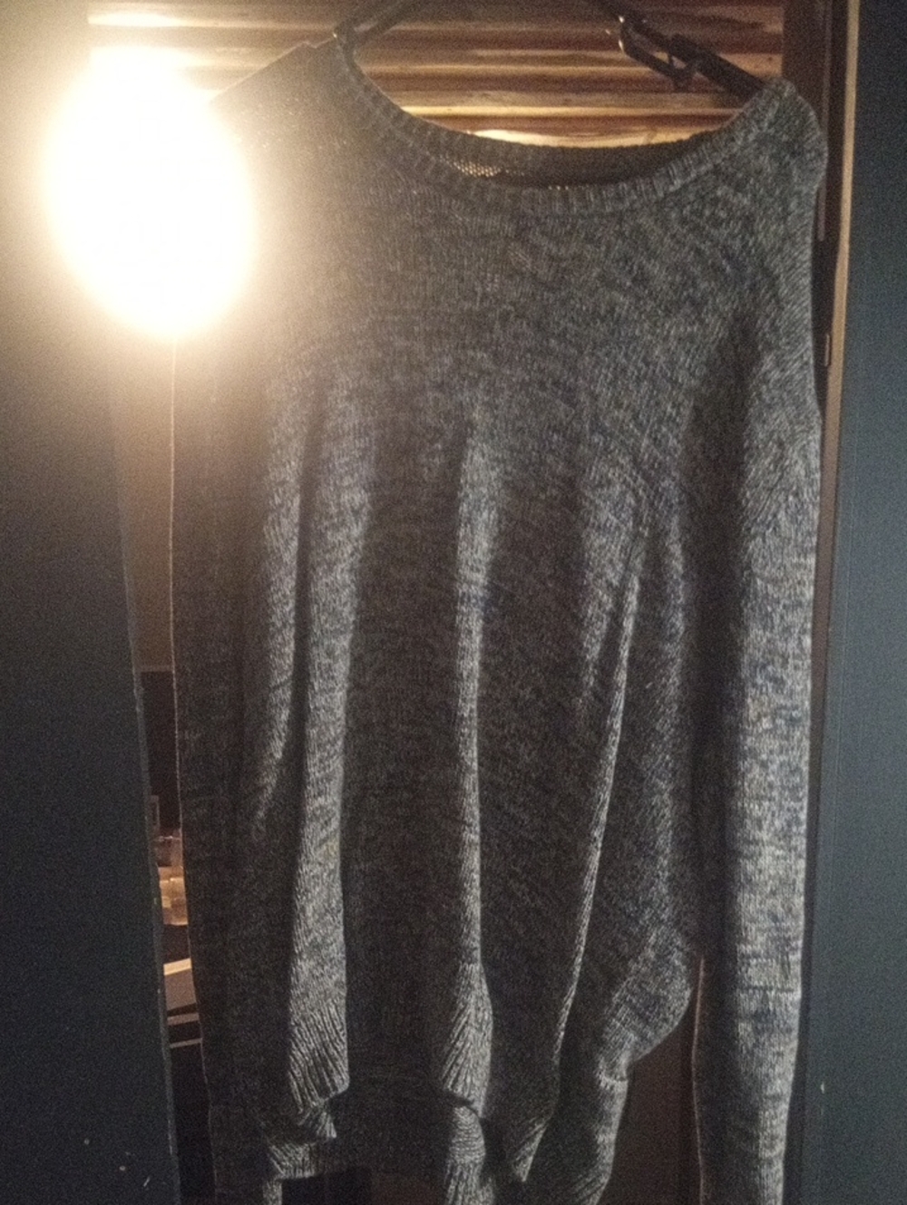 Cozy Gray Crewneck Sweater - Soft Everyday Knit